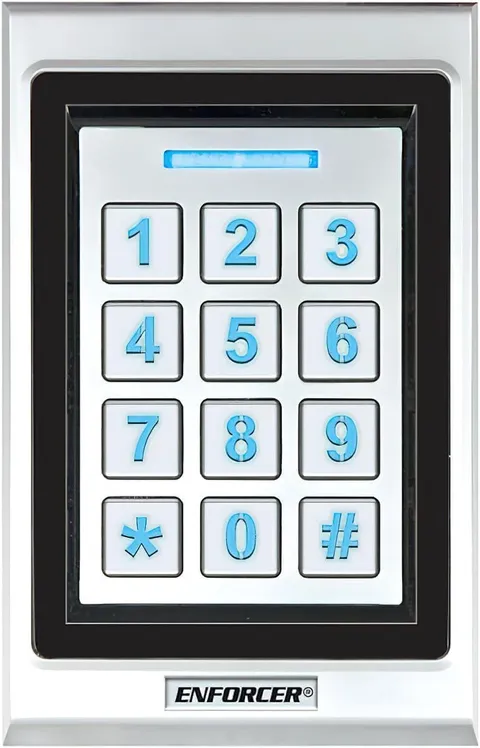 SK-B141-PQ Bluetooth Access Controller, Single-Gang Keypad with Prox; App-Based
