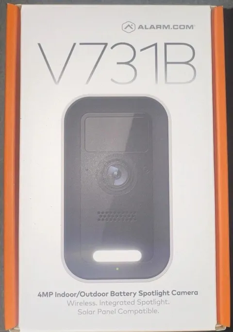 Alarm.com V731B 4MP Solar Chargable Camera Security Camera