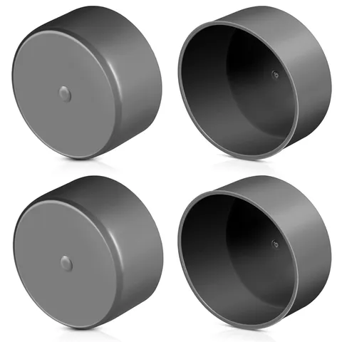 Datanly 4 Pcs Trailer Bearing Dust Caps 1.98 Inch Rubber Covers Boat...