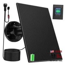 Blink Outdoor Camera Solar Panel with Built-in 4000mAh Battery, 27% 1 Black