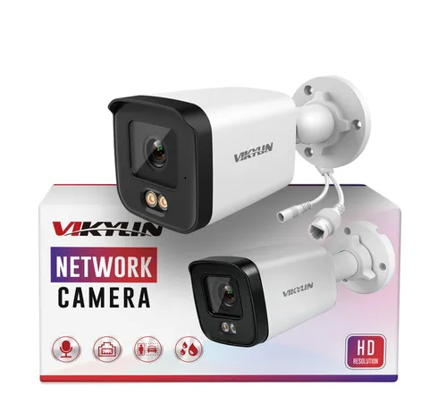 Vikylin 8MP 4K Security PoE IP Camera 24/7 Protection Night Vision Outdoor AI