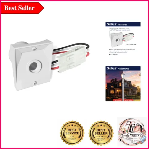 Ezee Change Dusk-to-Dawn Sensor for Outdoor Lamp Posts
