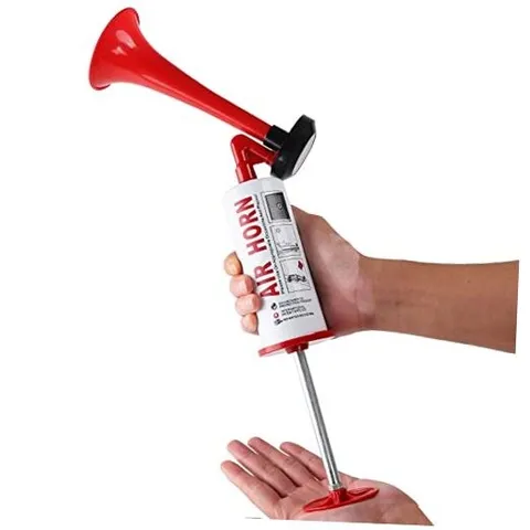 Reusable Air Horn Loud Boat horn Handheld Stadium Horns Handheld horn Red