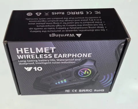 Waterproof Motorcycle Helmet Headset Wireless Bluetooth Headphone Speaker
