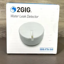 2GIG FT6-345 Home Security Water Leak Detector New
