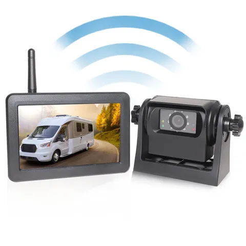 EWAY Wireless WiFi 1 Backup Camera, 1X Camera with 5 Inch Monitor