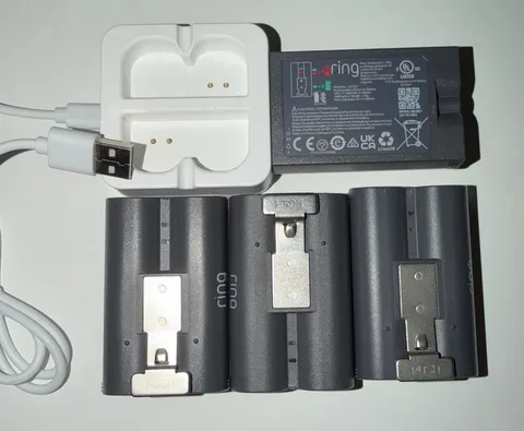 4x Genuine Battery V4 For Ring Battery Doorbell Plus/Pro, Video Doorbell 2/3/4