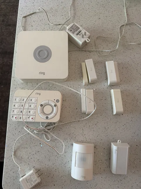 Ring Home Security System - Base Station, Keypad, Window Sensors, Motion Alarm