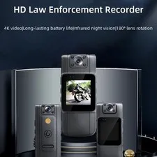 4K HD 1080P Video WIFI Mini Body Camera IR Night Cam Law Enforcement Recorder