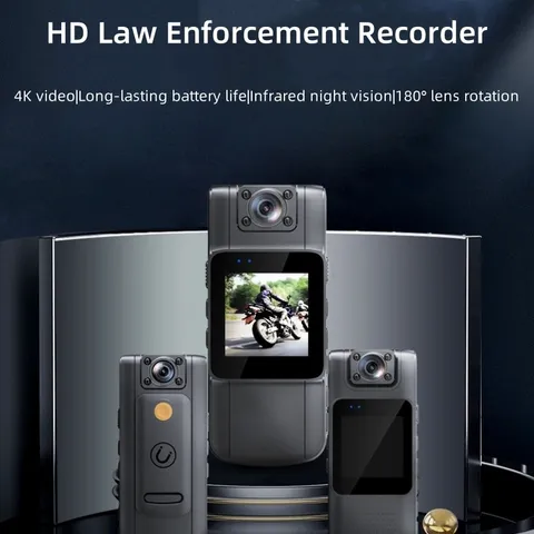4K HD 1080P Video WIFI Mini Body Camera IR Night Cam Law Enforcement Recorder