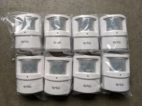 Lot of (8) Brand new Orbic Motion Sensor for Orbic Remote Alarm System # ML100