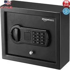 Slim Desk Drawer Security Safe Electronic Keypad Pry-Resistant Mounting Hardware