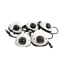 LOT OF 5 UNTESTED Vivotek MD8563-EHF2 2MP Outdoor Mobile Dome IP Security Camera