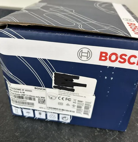 Bosch Flexidome IP 4000i Security Camera NDI-4502-A-W Fixed Dome 2MP 3-10mm auto