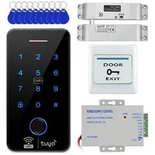 FusyTuly TUYA Fingerprint Access Control Kit with Electric Bolt Lock