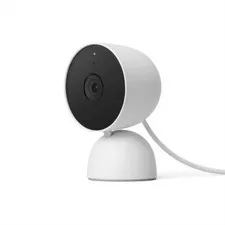 Google Nest Cam Wired Indoor Surveillance Camera - Snow (GA01998-US)