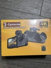 3-Lens Security Camera Dash Cam