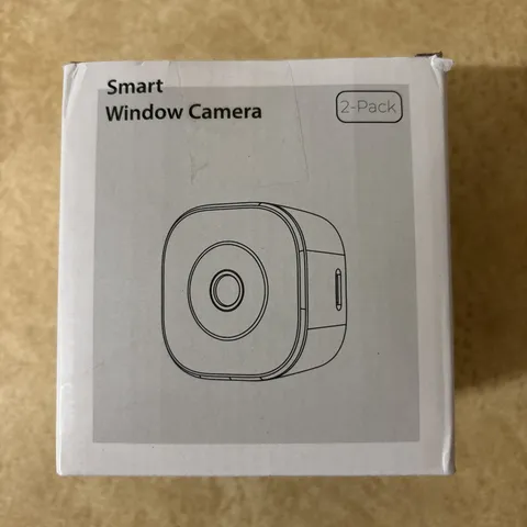 Smart Window Camera 1080p Wi-Fi Indoor White, Motion Detect, Color Night Vision