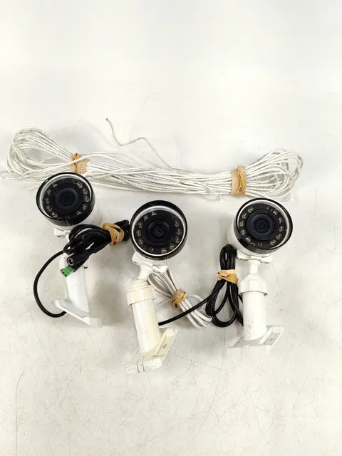 Set of 3 Alarm.com ADC-V722W 1080P Indoor and Outdoor WiFi Video Camera