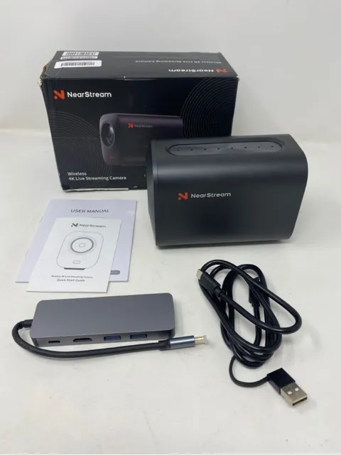 NearStream VM46 Wireless Live Streaming Camera, 4K Near Stream Open Box