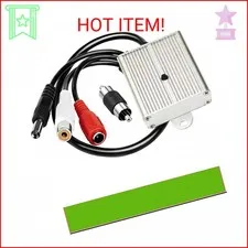 CCTV Microphone Audio Outdoor Security Gift RCA Tiny Surveillance Mic DVR High S