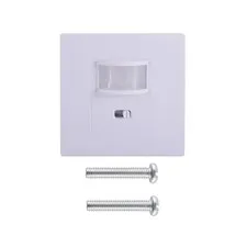 AC100-240V Motion Sensor Switch PIR Infrared Auto On/Off for LED Lights White