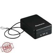 SentrySafe Small Safe Black Combo Lock Box