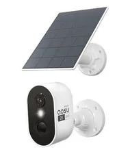 Aosu 3MP Solar Camera Outdoor Wireless WiFi Camera for Home Surveillance