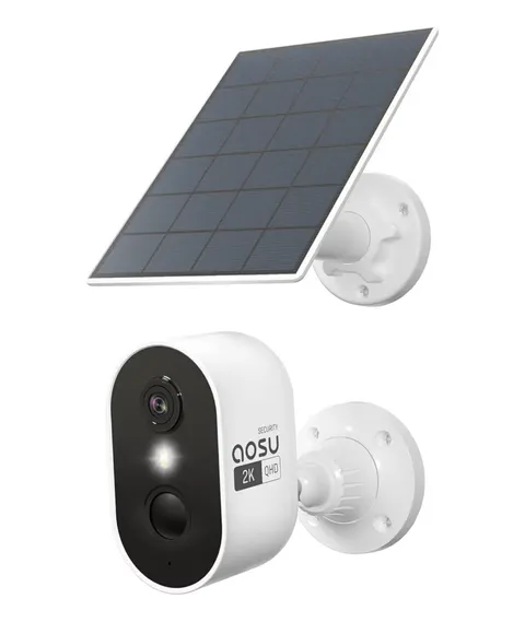 Aosu 3MP Solar Camera Outdoor Wireless WiFi Camera for Home Surveillance