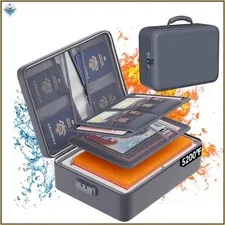 Heat Insulated Document Organizer with Soft Shell and Water-Resistant Design
