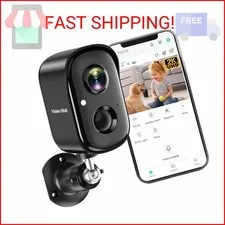 Security Cameras Wireless Outdoor, 2K Indoor Cameras for Home Security Battery P