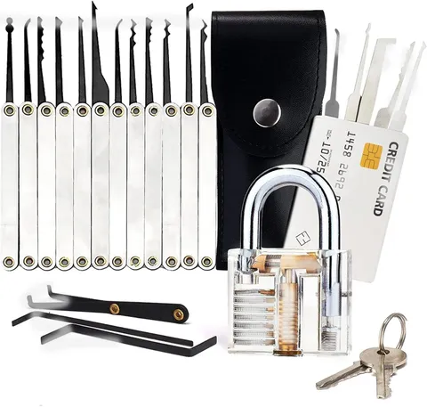 Heavy Duty Lock Keyed Different, Set Outdoor Padlock Weatherproof
