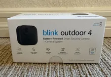 Blink Outdoor 4 4th Gen Wire-free Wi-Fi Outdoor Smart Security Camera System Blk