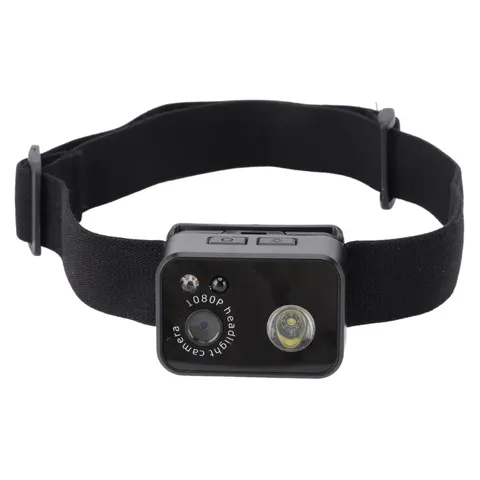 Adventure Headlamp Camera Headband Camera Recorder With Extended Battery Use