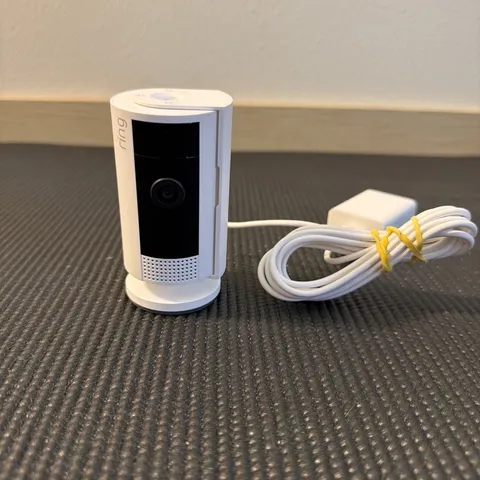 Ring Indoor Cam 2nd Gen Plug-In HD Security Camera White 