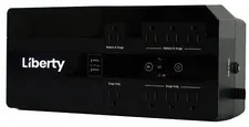 Liberty Uninterruptible Power Supply, 600 VA Standby, 8 outlets-#LUPS-SB600D