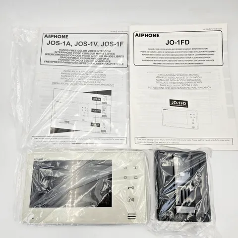 Aiphone JO-1MD & JO-DA Video Intercom System Master Monitor & Door Station Set