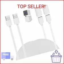 UYODM 2PACK USB Extension Cable Compatible with WYZE Cam V3/V2,Wyze Cam OG, WYZE
