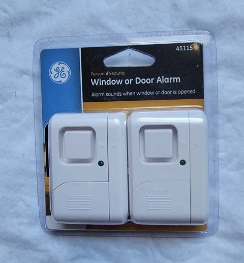 GE 45115 Personal Security Wireless Window or Door Alarm - Entry Chime Mode