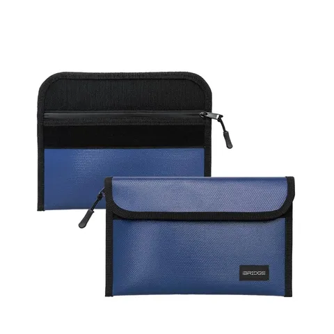igrass 6200°F Fireproof Waterproof Money Bag with Zipper - 8x5 inch Fire Safe...