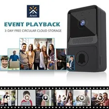 WiFi Smart Wireless Video Doorbell Phone Door-Ring Intercom Security Camera Bell