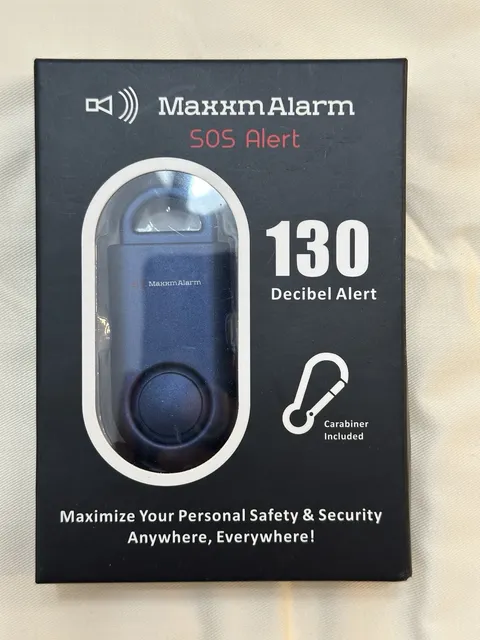 Personal Alarm Keychain 130dB Emergency Siren Safety Security Self Defense