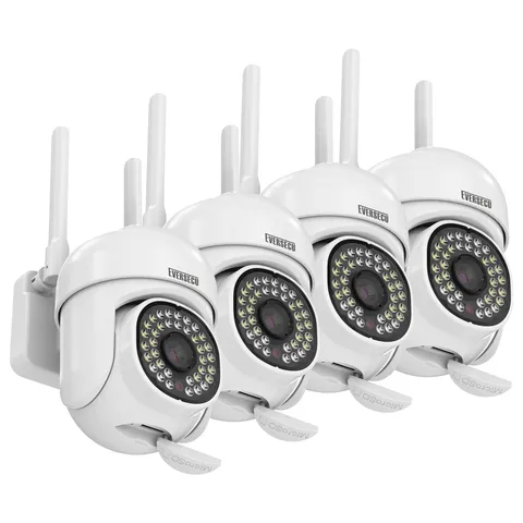 2K 3.0MP Outdoor WiFi PTZ Security Camera, 2.4G&5G WiFi, Auto Tracking, 2 Way...