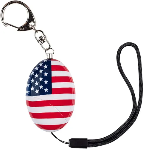 Personal Alarm with Snap Clip Key Ring, 120Db Alarm, Audible up to 1,280 Feet (3