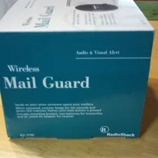 RadioShack Wireless Mail Alert Sensor Audio/Visual LED Instant Alert 63-1110