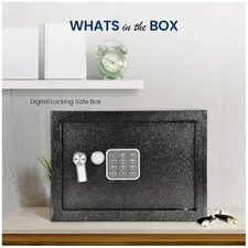 Electronic Safe Box Heavy Duty 12.2’’ x 7.8’’ Lock