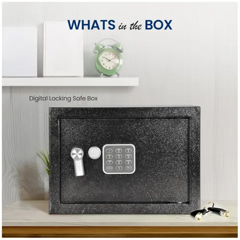 Electronic Safe Box Heavy Duty 12.2’’ x 7.8’’ Lock