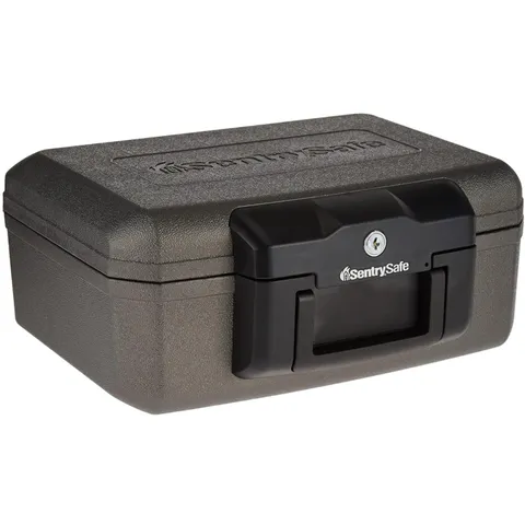 Bolt-Down Fire Resistant Box, 6.1 x 14.3 x 11.2 Inches
