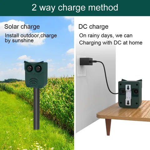 Solar Motion Detection Alarm Light 129db IP55 Sound Warning Strobe Alarm Li WQKG