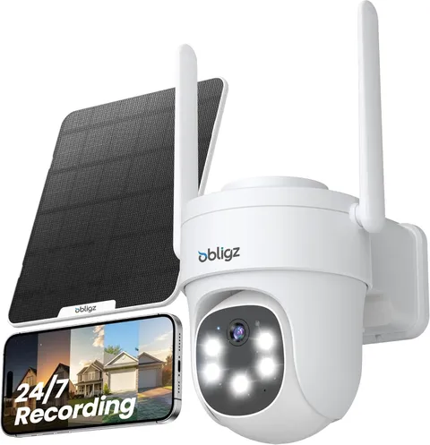 24/7 Recording Security Camera for Home Security, 2K AOV Camera | Auto Tracking,